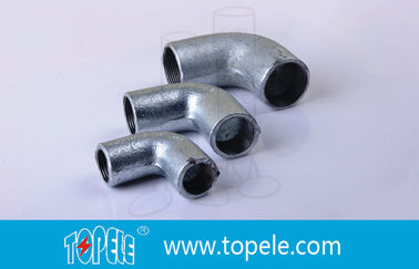 25mm BS4568 Conduit Fittings Malleable Iron Solid Elbow 90 Degree Pipe Bent