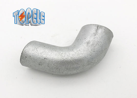 Female Connection BS4568 Conduit Hot Dip Galvanized Malleable Iron Solid Elbow