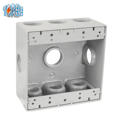 Dos caja de mercado eléctrica impermeable de aluminio de la cuadrilla 4x4